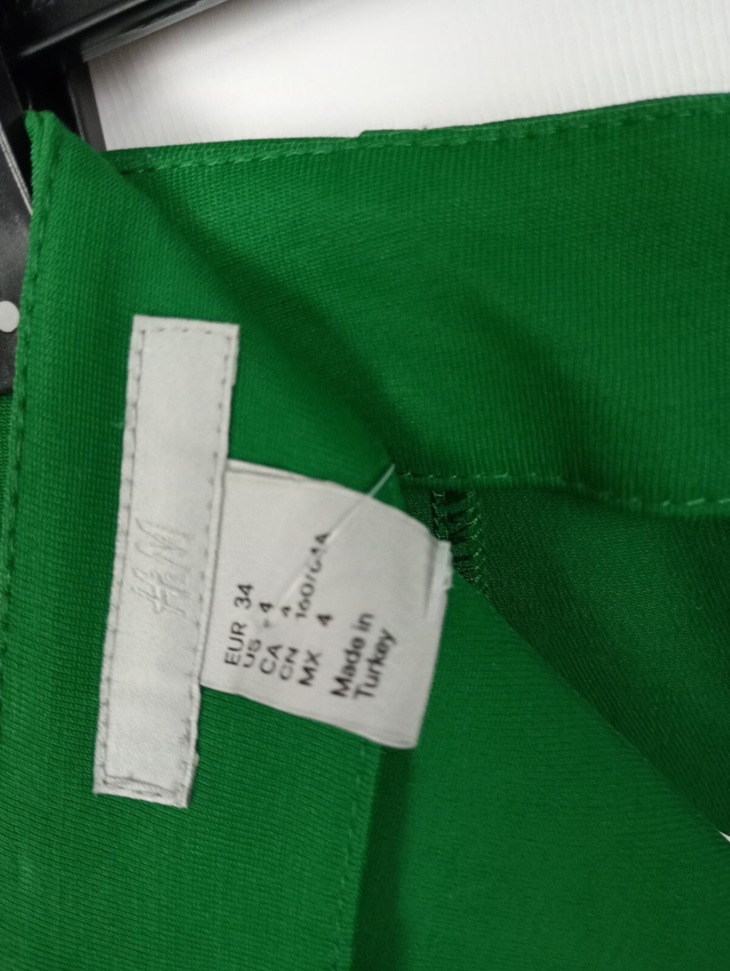 EK5299 Damen Rock von H&M, grün, Gr. 345