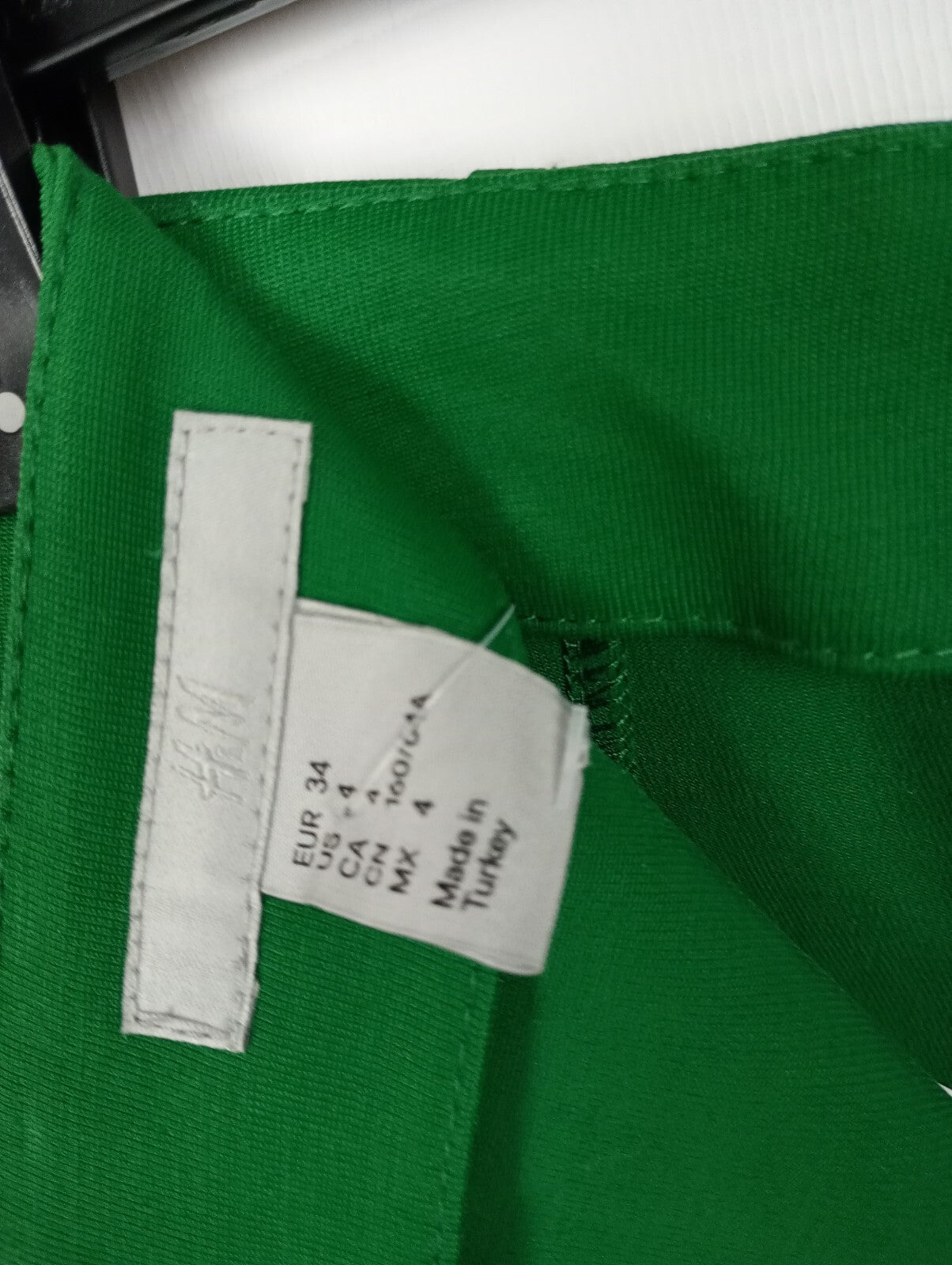 EK5299 Damen Rock von H&M, grün, Gr. 345