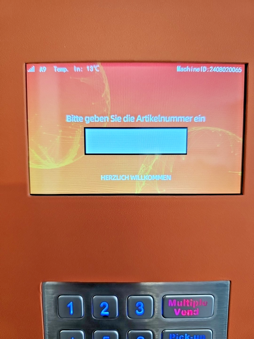 Snack Automat   mit Kartenzahlung Münzwechsler  und  Geldscheinen tolles Design17