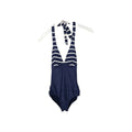 EK8935 Damen Badeanzug Tommy Hilfiger Blau Gr.M0
