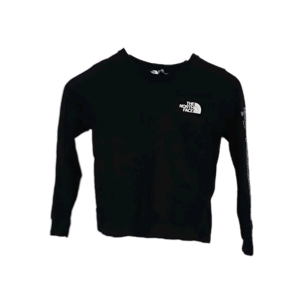 EK8079 The North Face Tshirt Schwarz Kinder 7/80