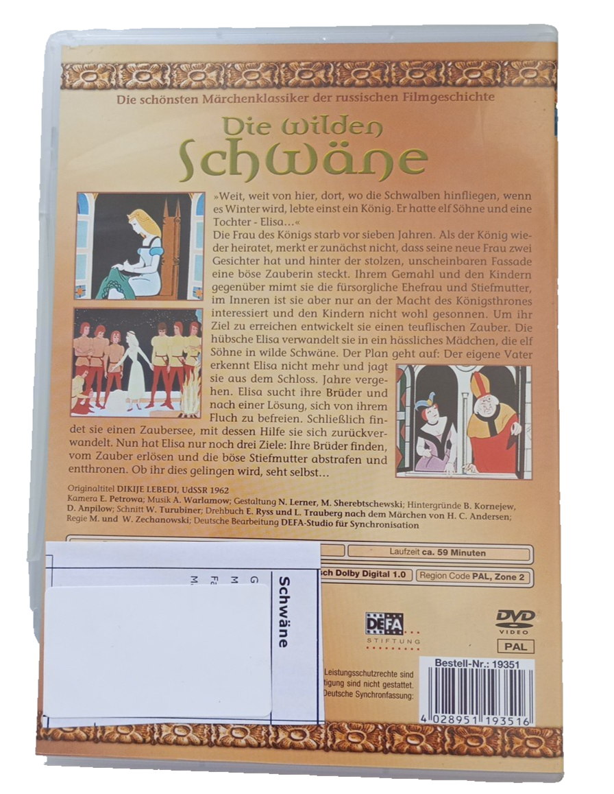 EB3591 Die wilden Schwäne von Michail Zechanowski, Wera Zechanowski | DVD |2
