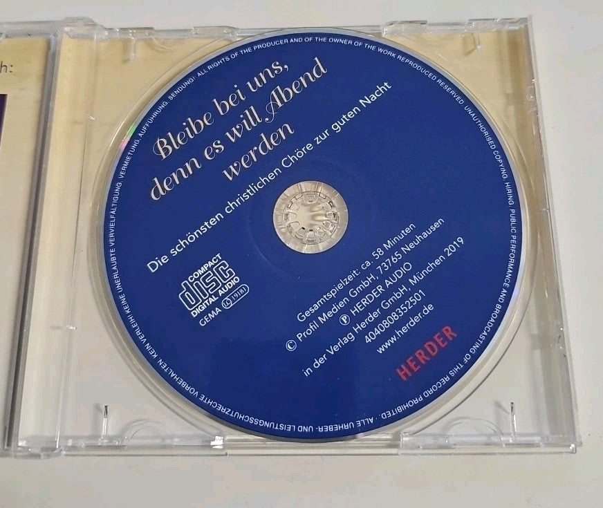 EB4219 Diverse Chöre - Bleibe bei uns,denn es will Abend werde1