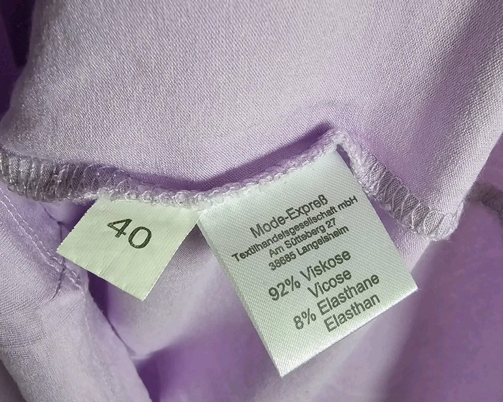 EK9198 Damen T-Shirt von Gracia, Lila, Gr. 404