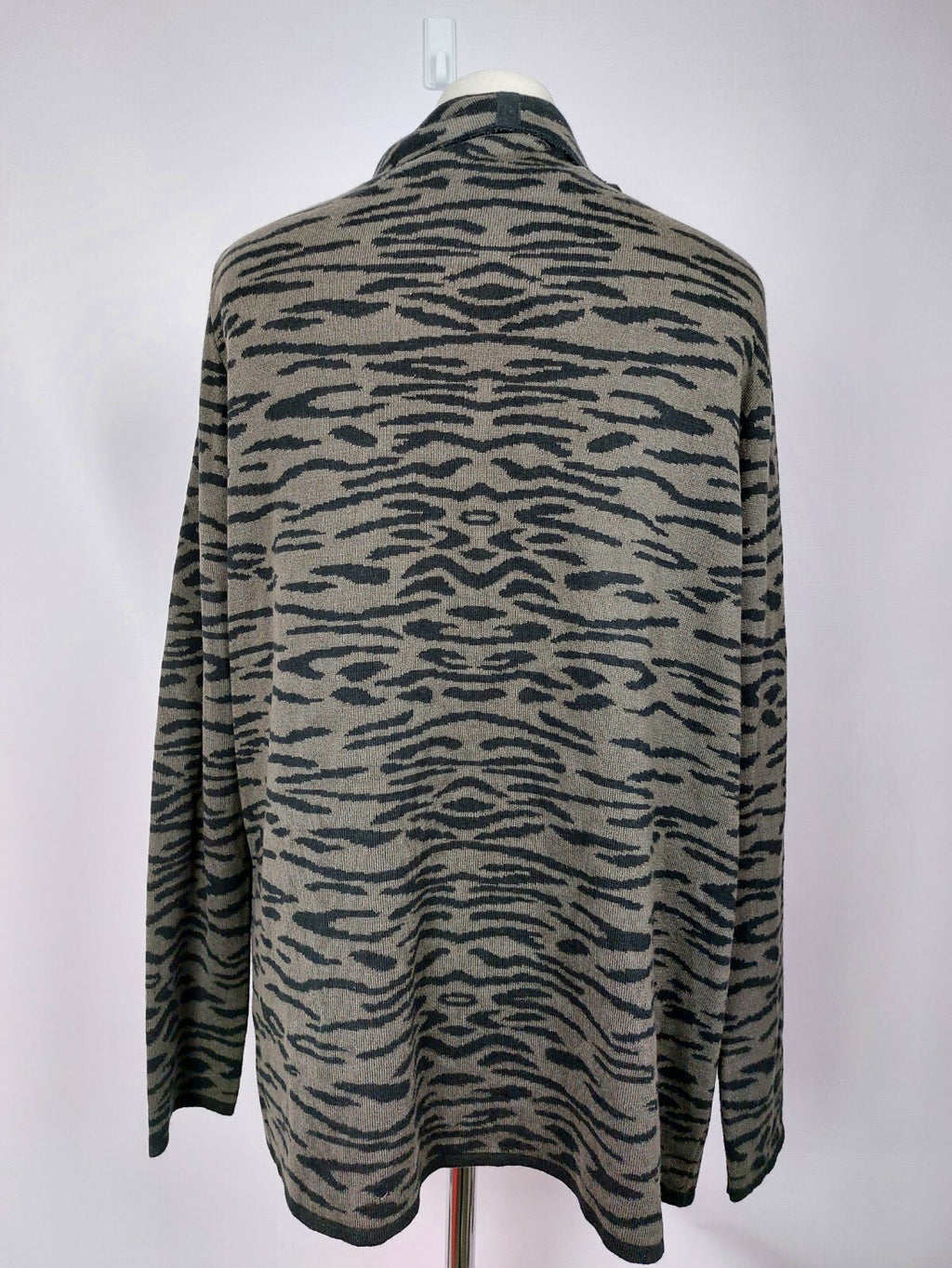 EK4860 Damen Strickjacke von Faber, braun-schwarz, Gr.464