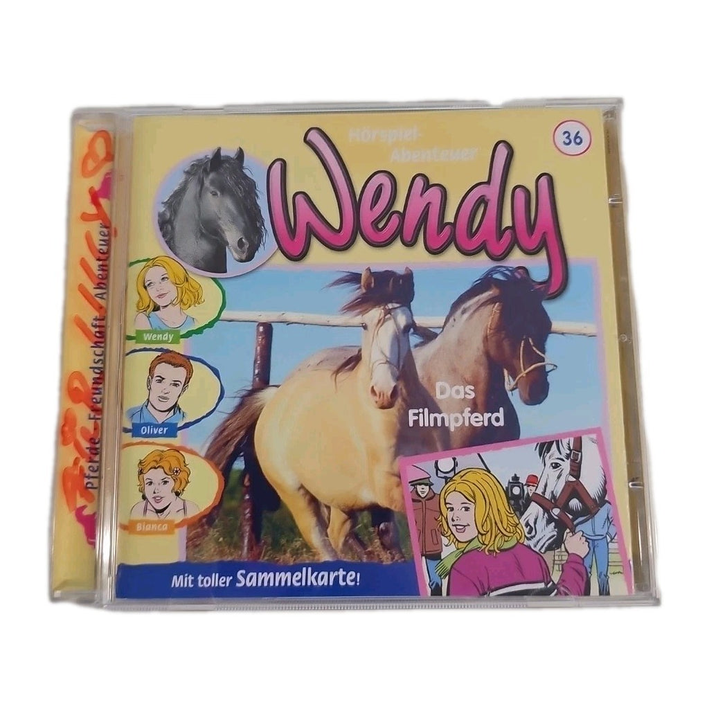 EB3208 Wendy CD Hörspiel Nr. 36 Das Filmpferd Zustand Neuwertig0