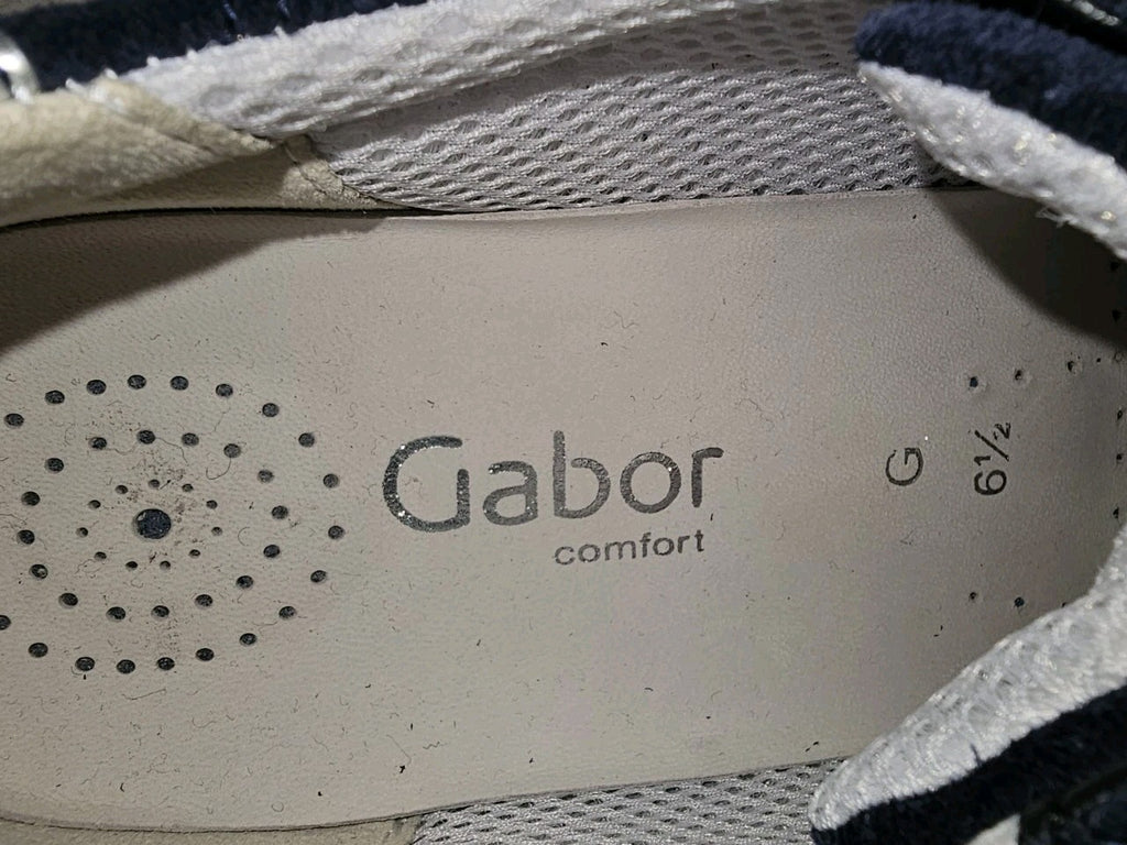 ES836 Damen Schuhe von Gabor, blau, Gr.37,56