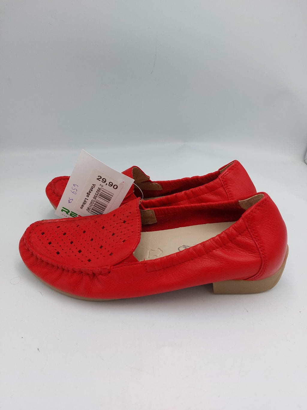 ES0659 Damen Halbschuhe von Caprice, rot, Gr. 362