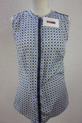 EK4077 Damen Bluse von Tchibo, blau gemustert, Gr. 36/380