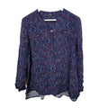 EK8713 Damen Bluse von Woman, Blau, Gr.ca 460
