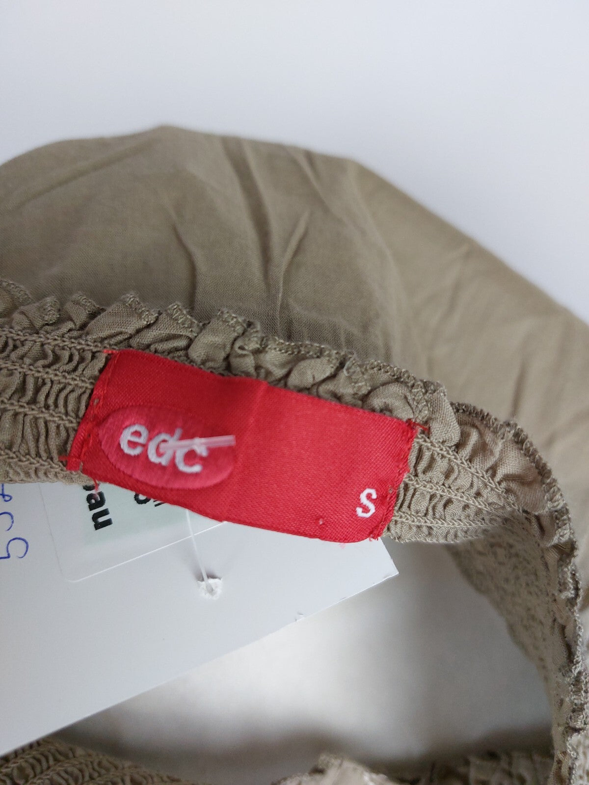 EK3920 Damen Bluse von edc, beigebraun, Gr. S6