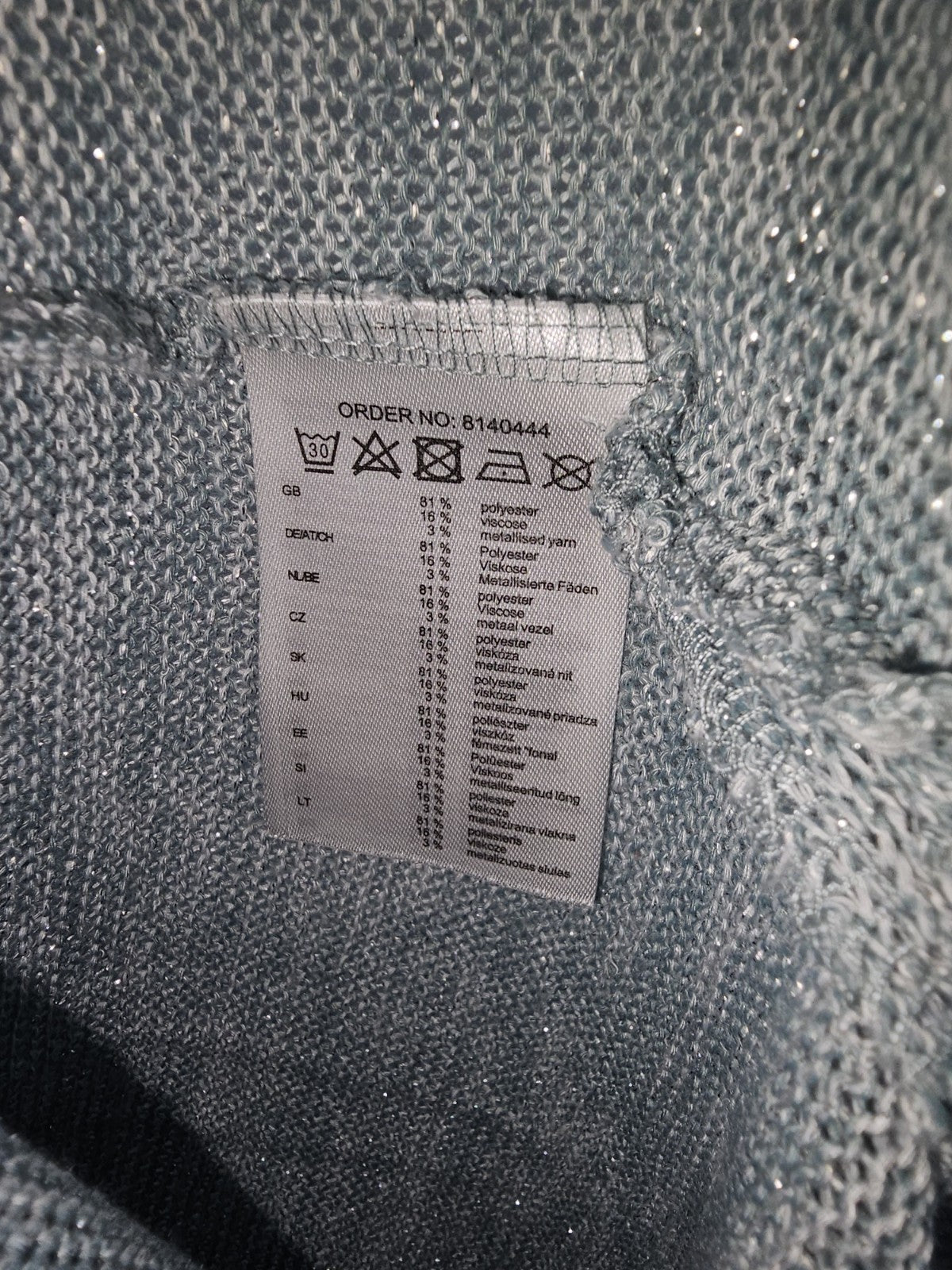 EK1709 Damen Sweatshirt von Colours, Türkis, Gr. M3