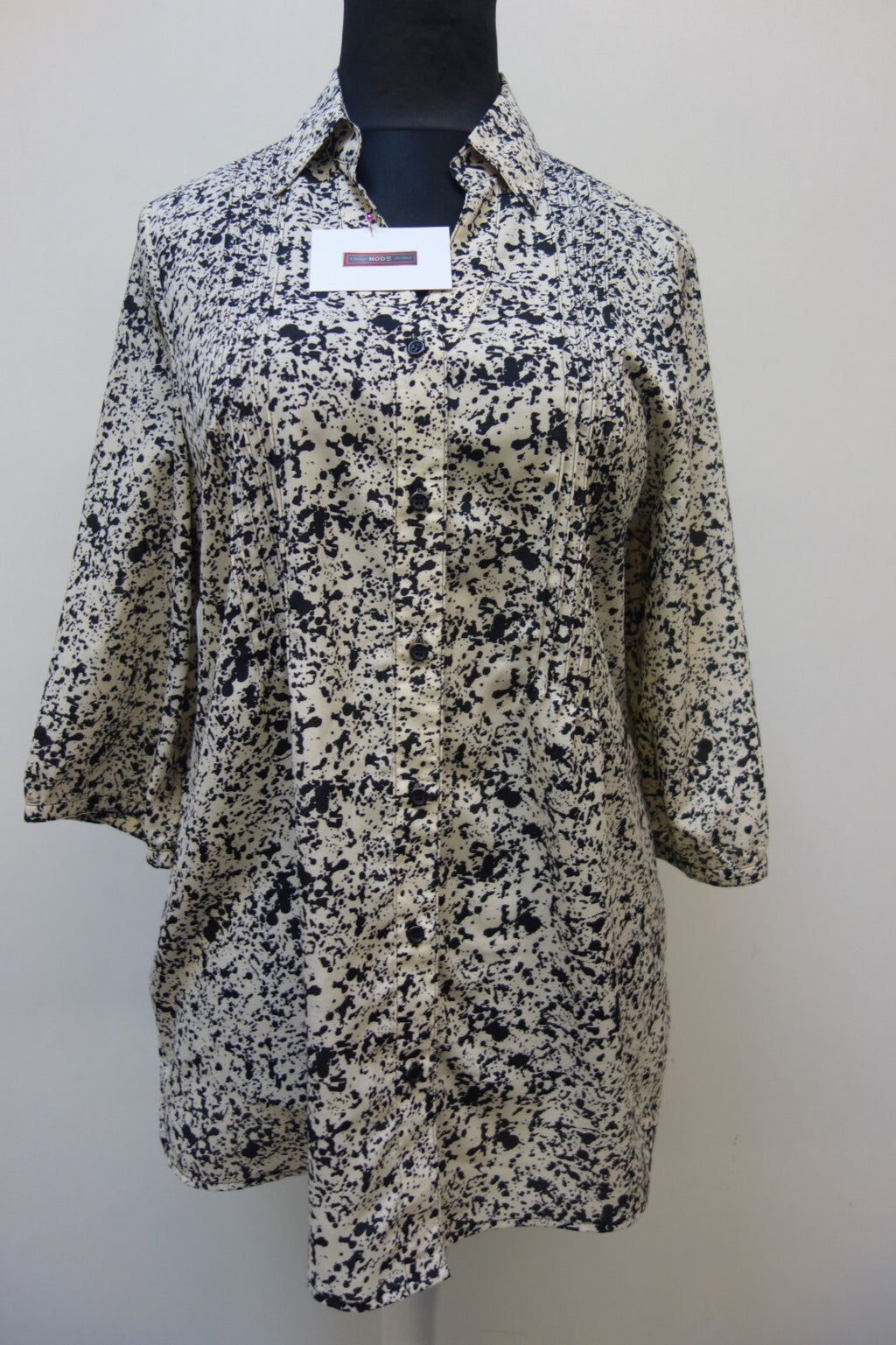 EK3481 Damen Bluse von Signora M, Gr. 46 gefleckt0