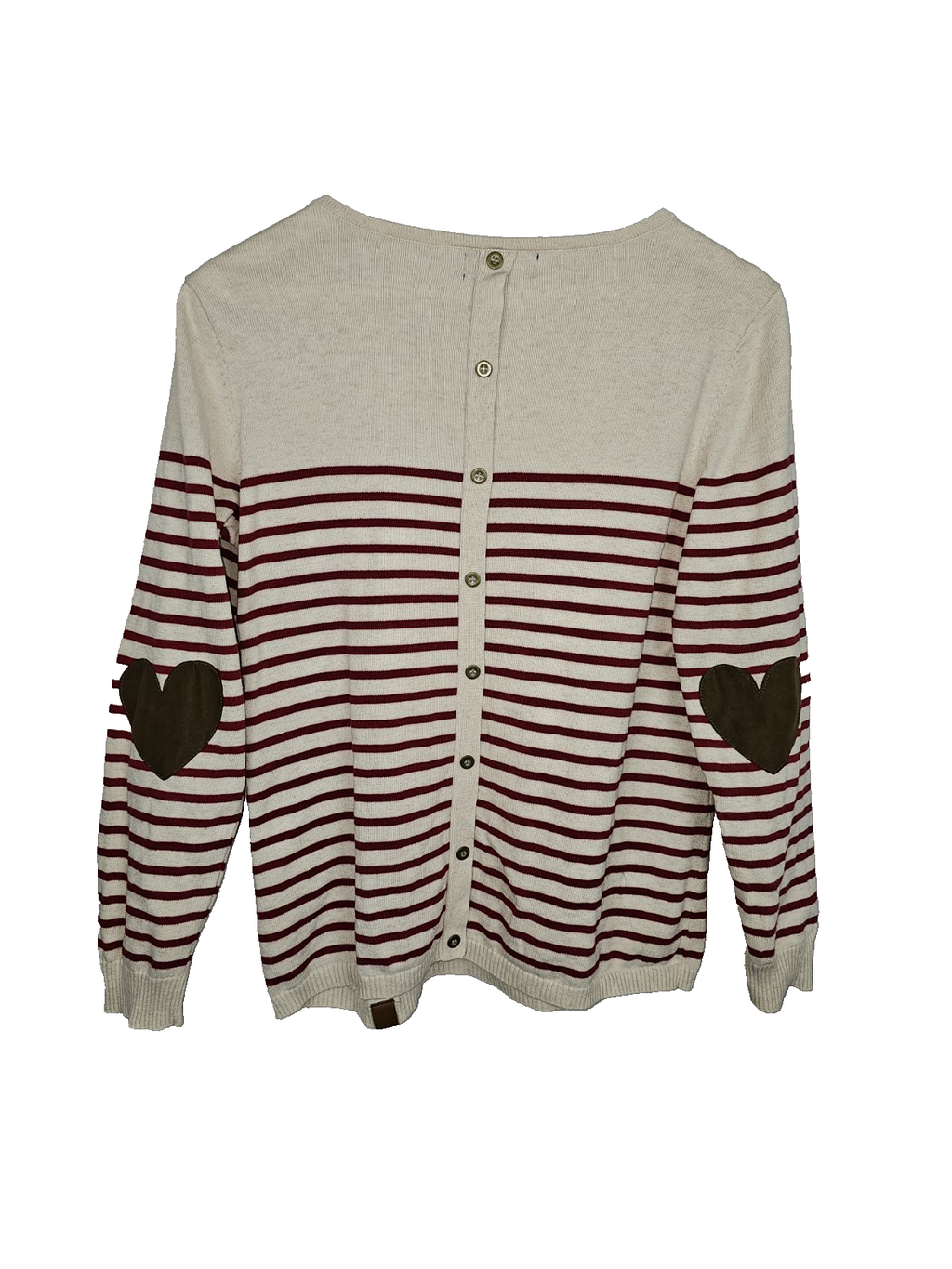 EK7617 Damen Pullover von Fiora Blue, beige-rot, Gr.423