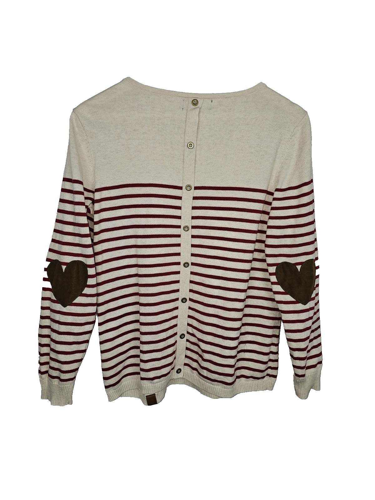EK7617 Damen Pullover von Fiora Blue, beige-rot, Gr.423
