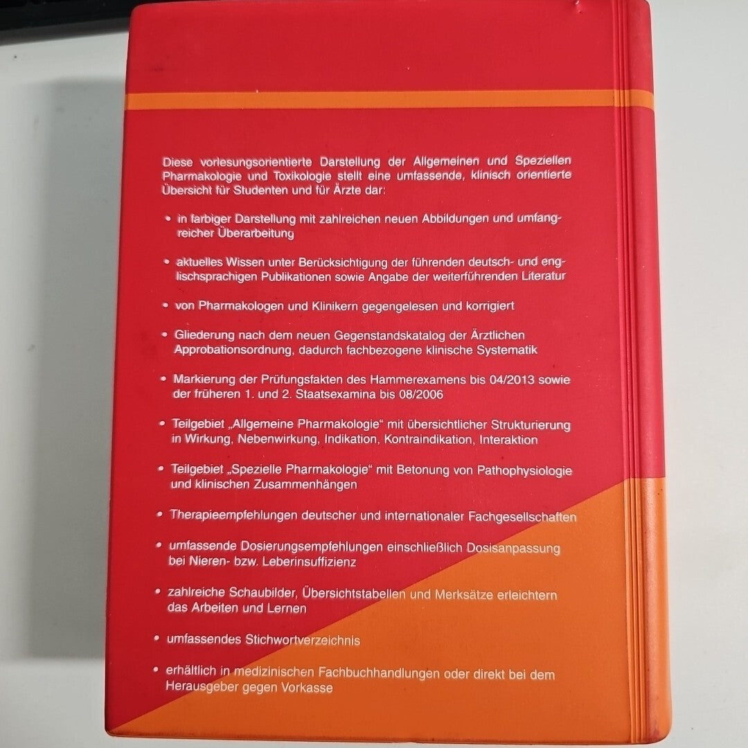 EB1946 Allgemeine und Spezielle Pharmakologie und Toxikologie 20141