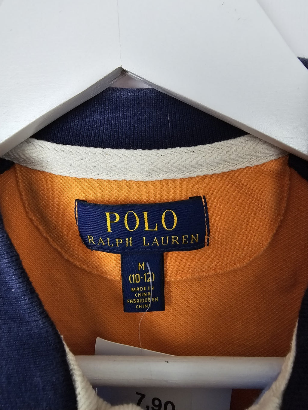 EK8866 Herren Hemd von Polo, Orange/blau, Gr. M2