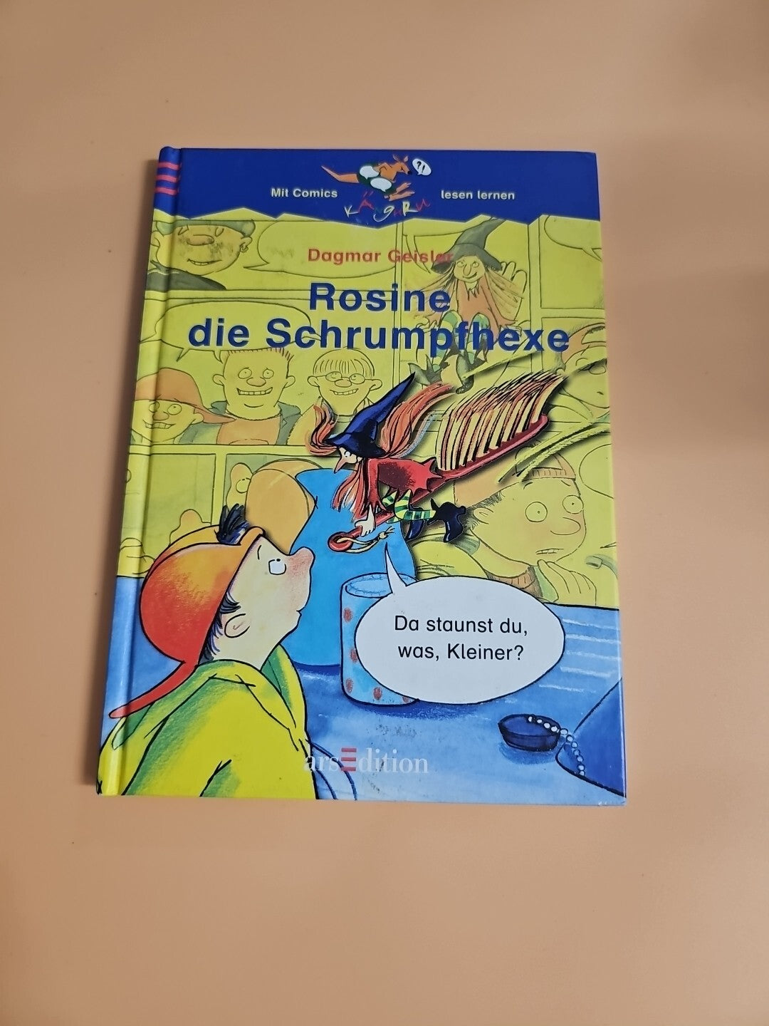 Rosine die Schrumpfhexe (Känguru  Bildergeschichten zum Lesenlernen Ab 6 Jahr 740