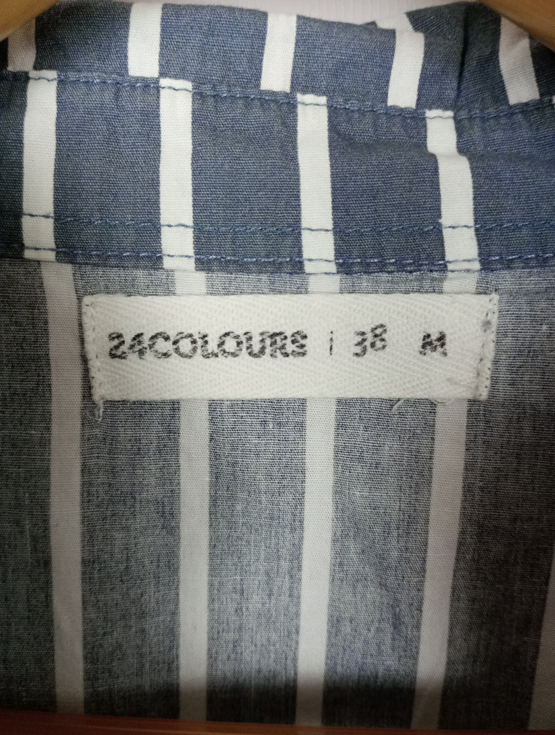 EK8500  Herren Hemd Gestreift Langarm 24colorus Gr.M1