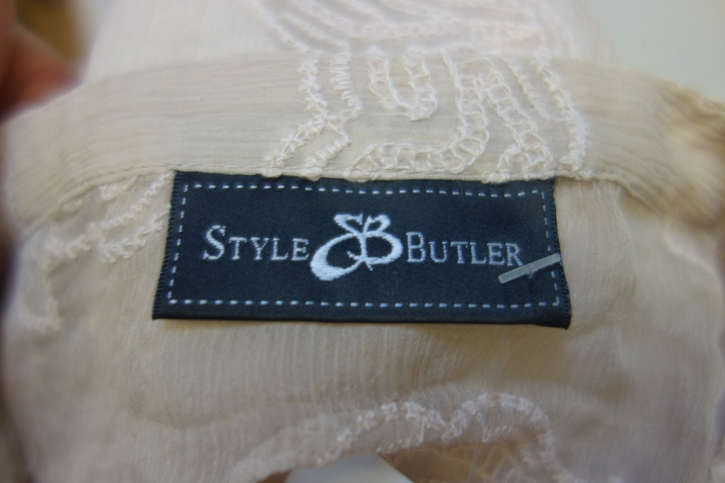 EK2850 Damen Bluse von Style Butler, nude, Gr. XS4