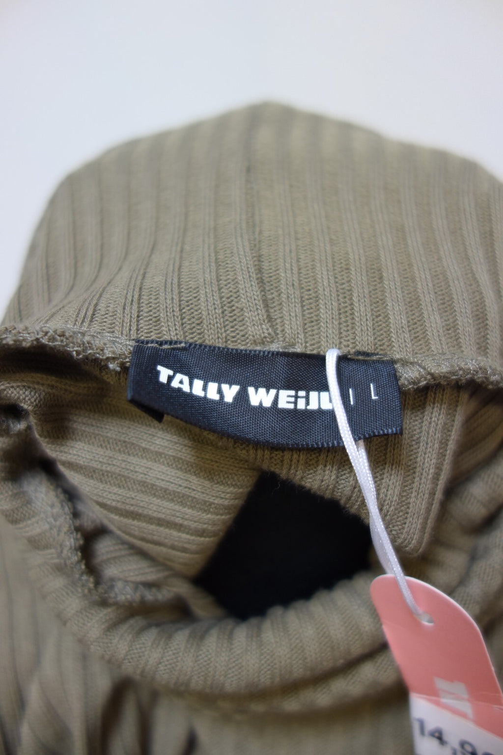 EK3520 Damen Pullover von Tally Weijl, grün, Gr. L4