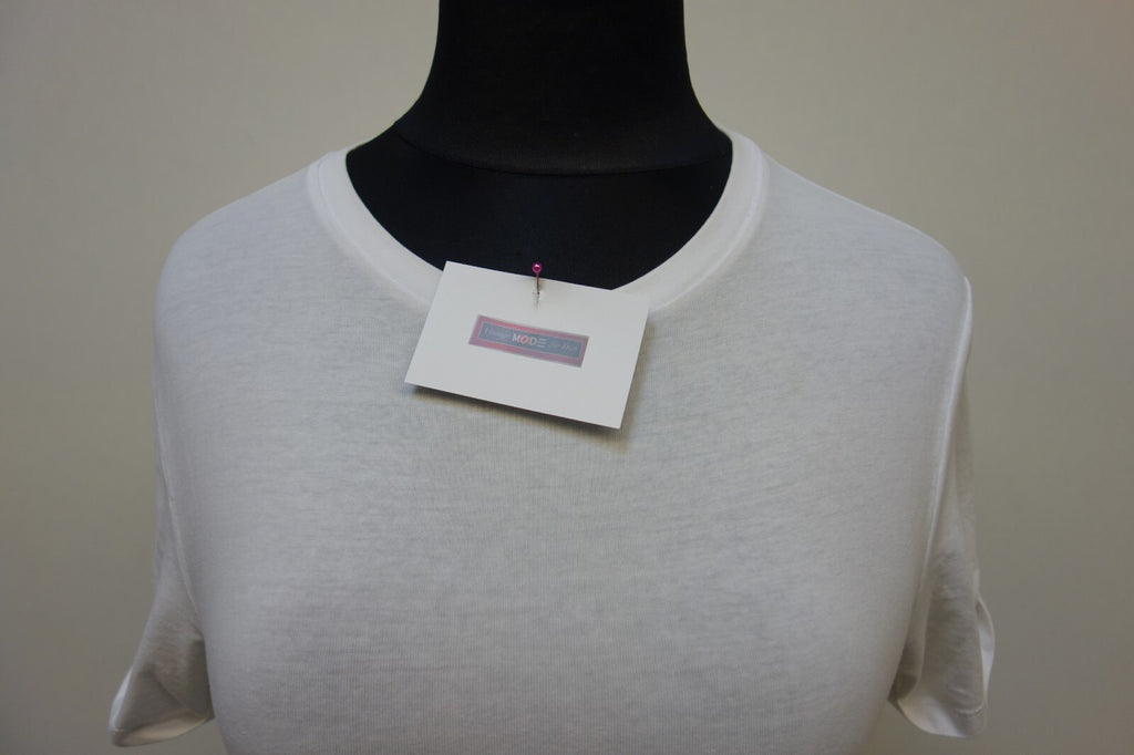EK0658 Damen Asos T-shirt weiß Größe M1
