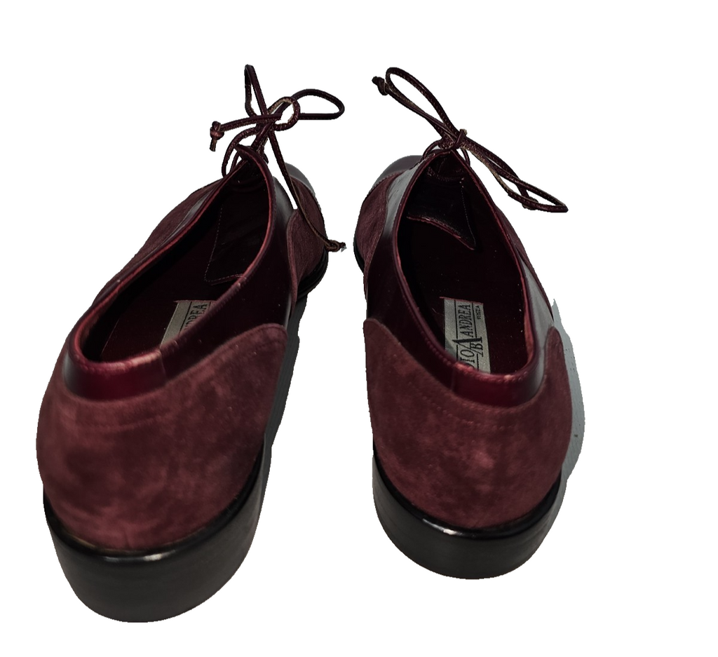 ES740 Damen Schuhe von Studio Andrea, Weinrot, Gr. 36½4