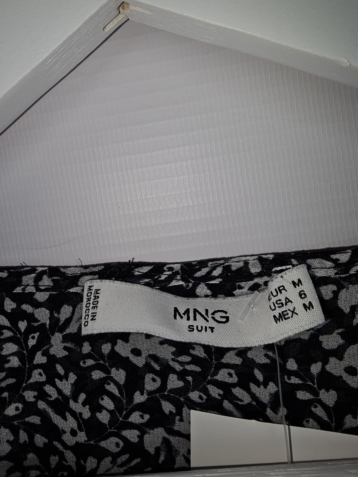 EK6765 Damen Bluse von MNG, Schwarz,  Gr.M1