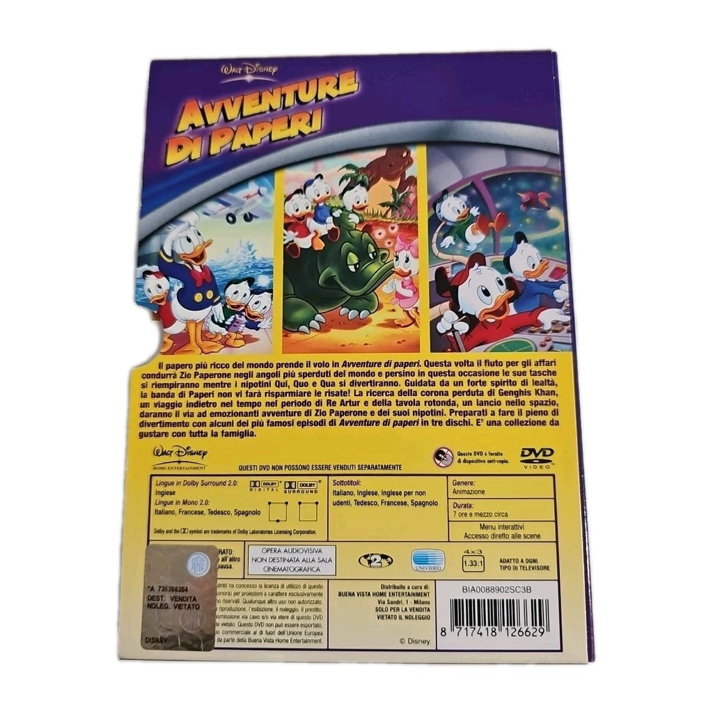 EB3228 Avventure Di Paperi - Donald Duck, 3 DVDS, Italienisch-DE als Untertitel 1