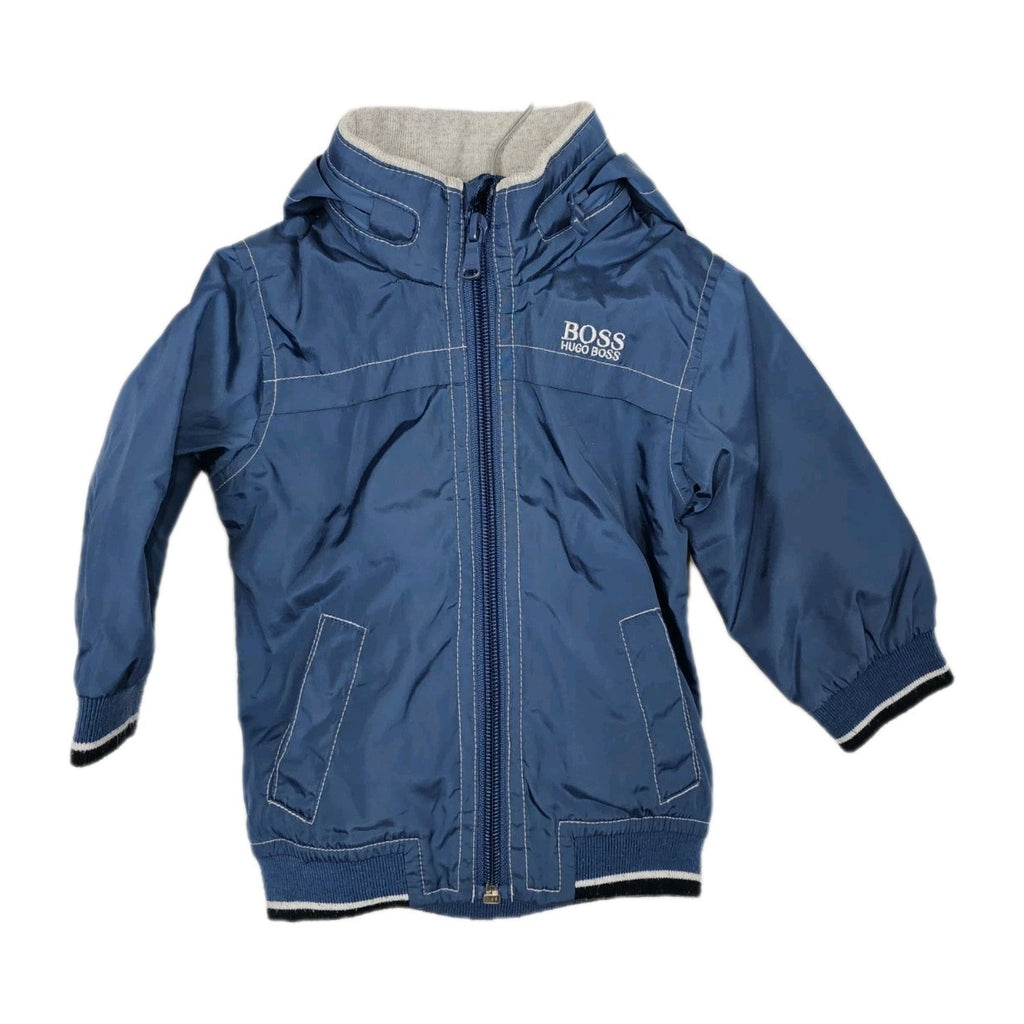 EK11094 Kinder Jacke von Hugo Boss, Blau, Gr. 710