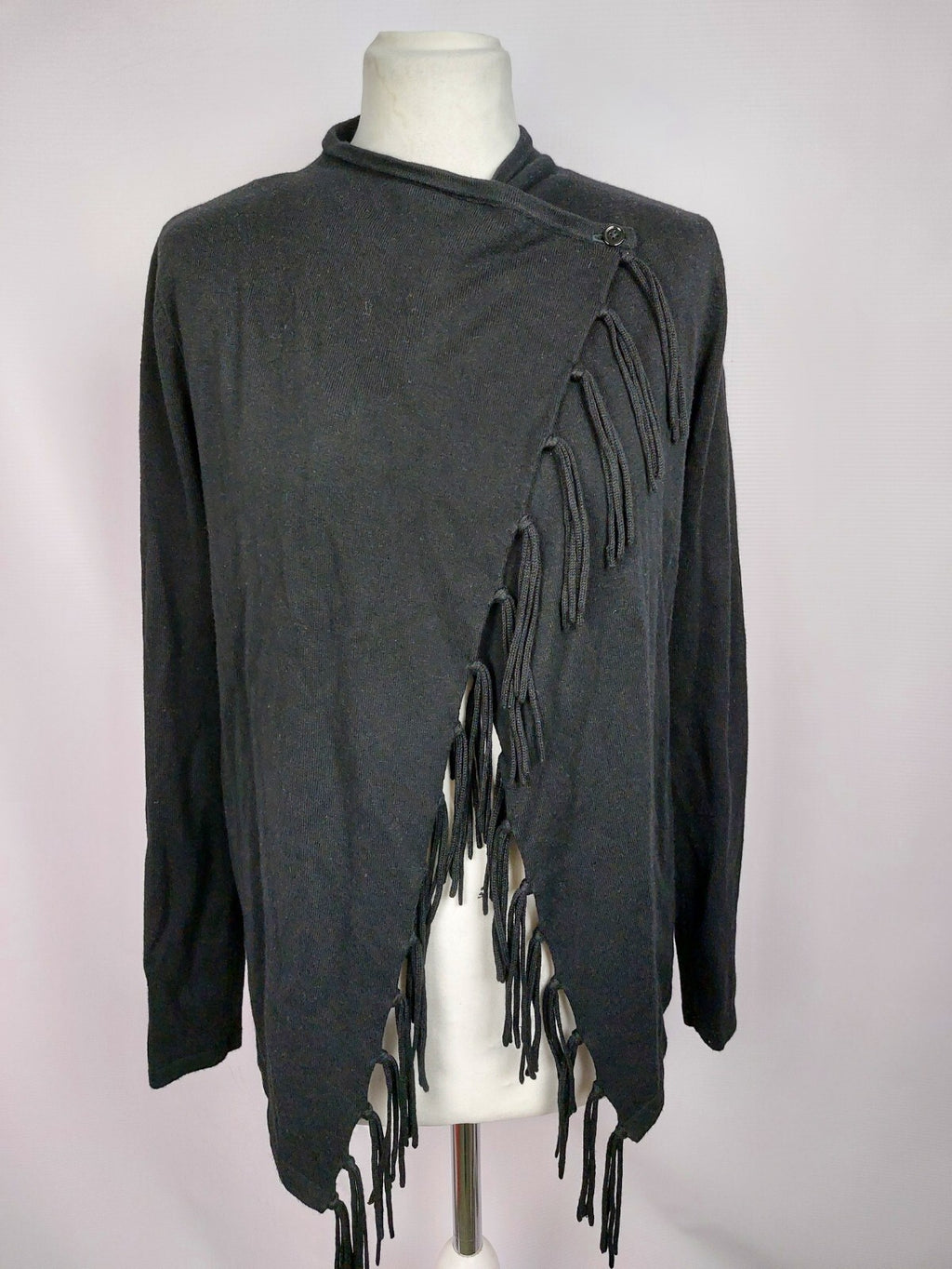 EK4879 Damen Strickjacke von comma, schwarz, Gr. 341