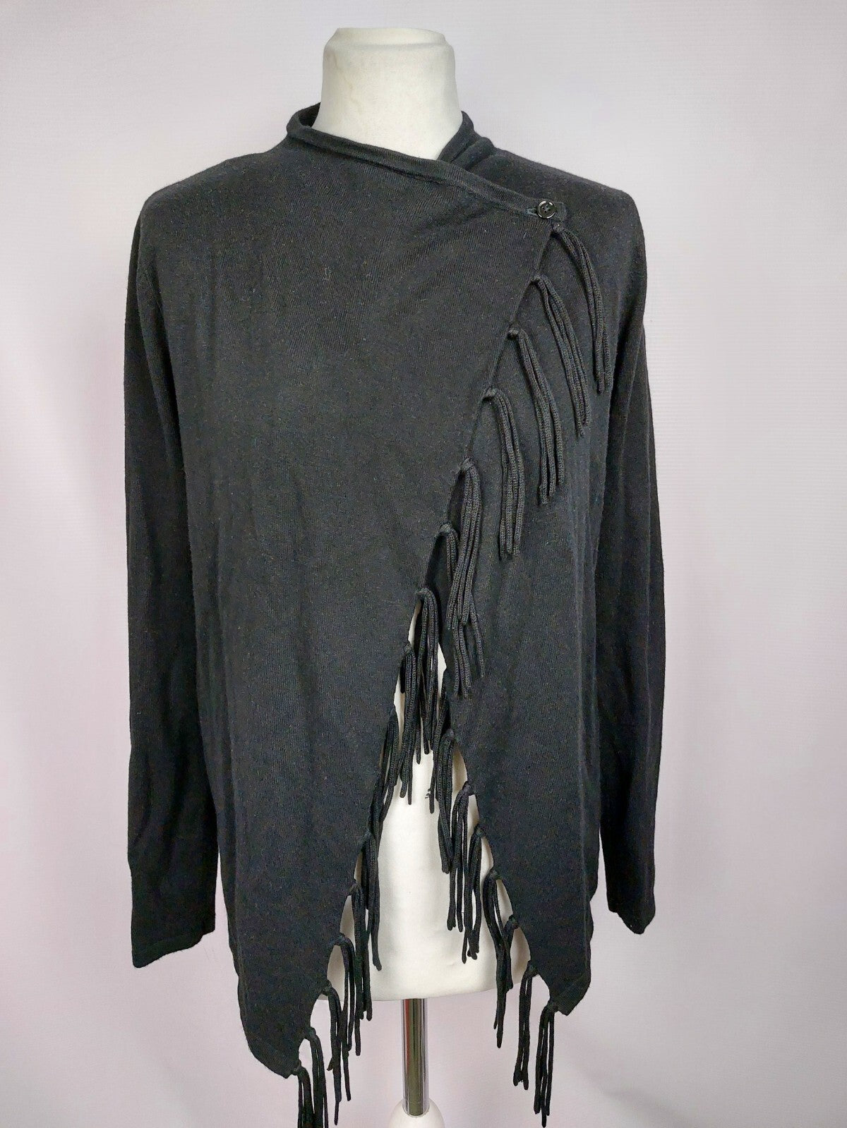 EK4879 Damen Strickjacke von comma, schwarz, Gr. 341