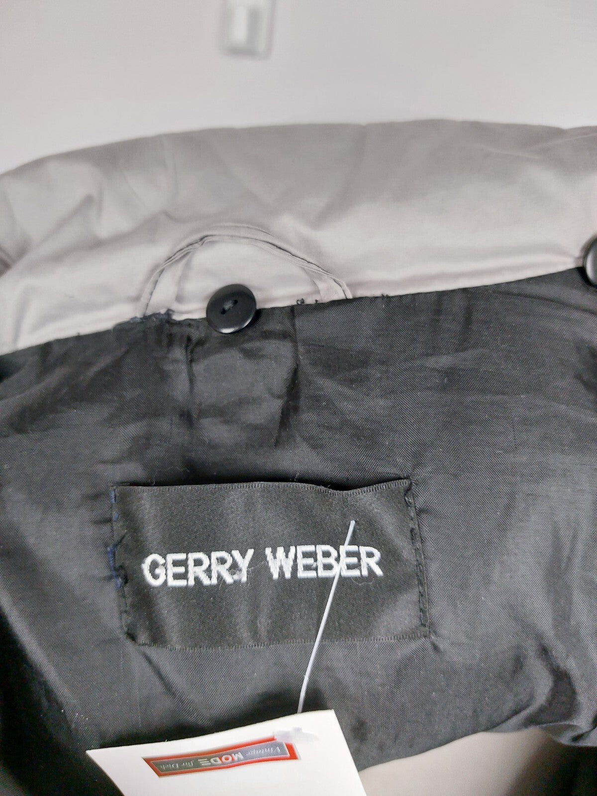 EK4403 Damen Mantel von Gerry Weber, grauer Verlauf, Gr. L/XL10