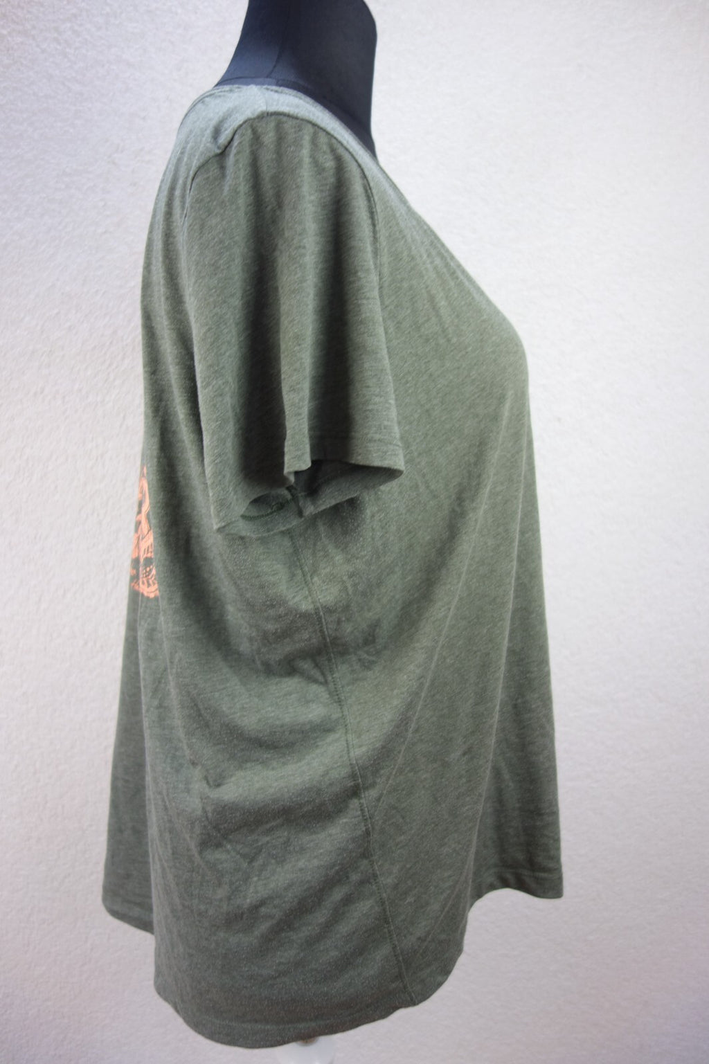 EK3980 Damen T-Shirt von Cecil, graugrün, Gr. 2XL3