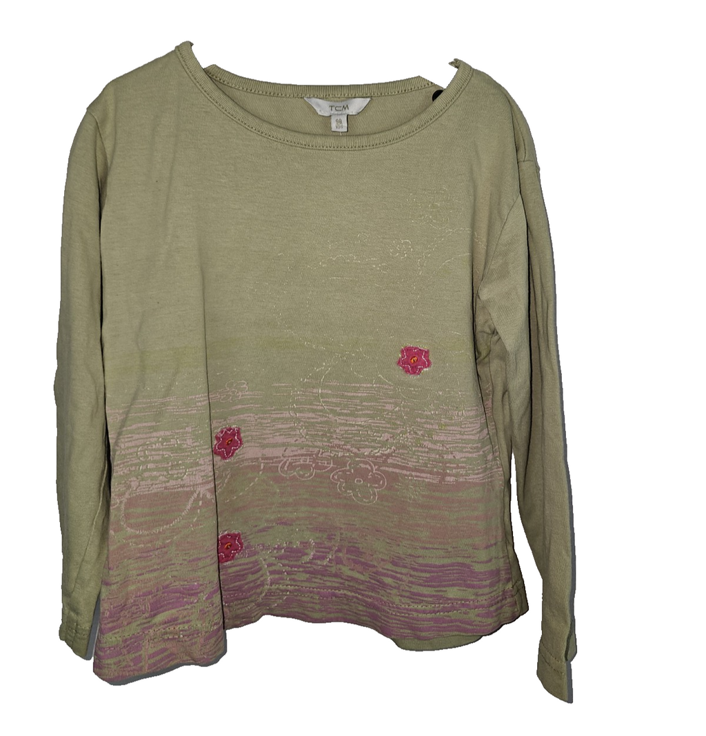 EK7875 Mädchen Sweatshirt von TCM, Grün, Gr. 98/1040