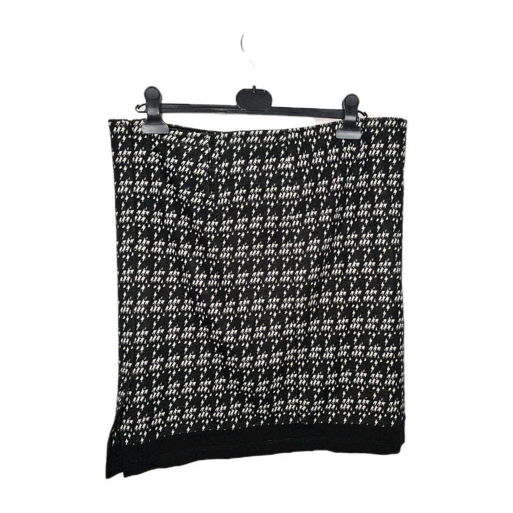 EK8950 Damen Rock, Schwarz/Weiß, Gr. Ca Xl0