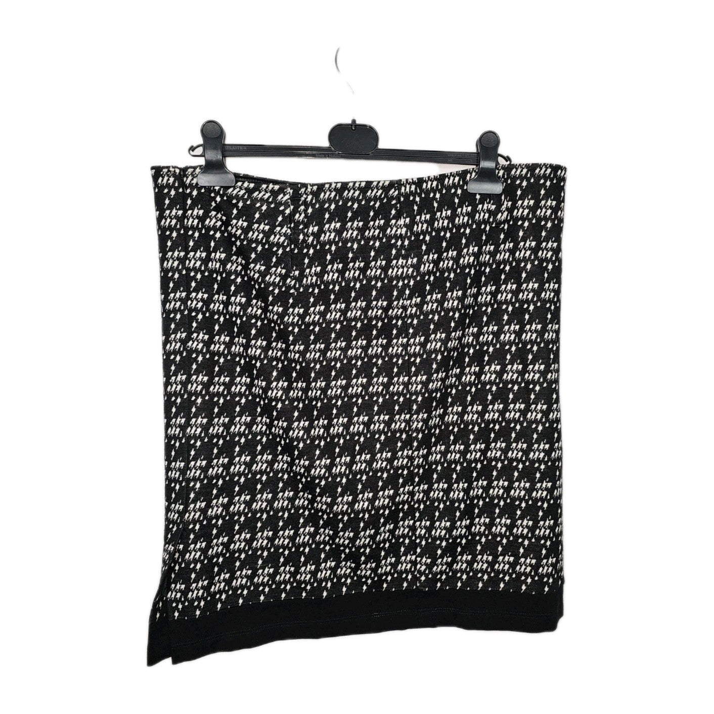 EK8950 Damen Rock, Schwarz/Weiß, Gr. Ca Xl0