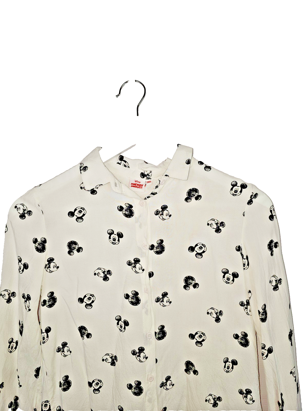 EK7150  Mädchen  Bluse von Disney, Weiß, Gr.1401