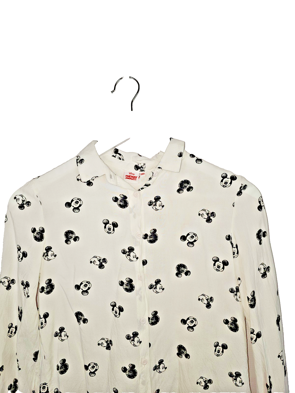 EK7150  Mädchen  Bluse von Disney, Weiß, Gr.1401