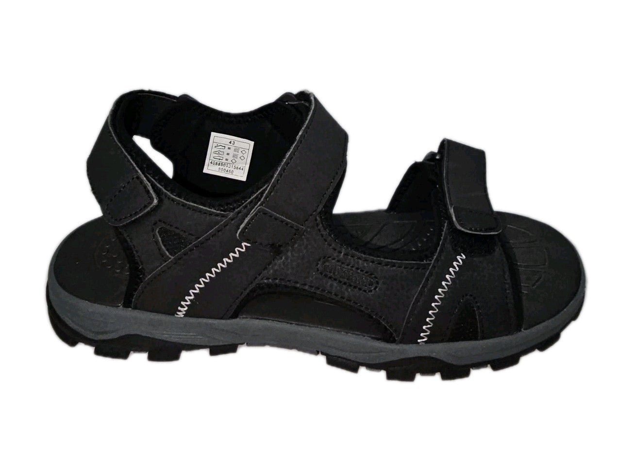 ES731 Herren Sandale, schwarz, Gr.432