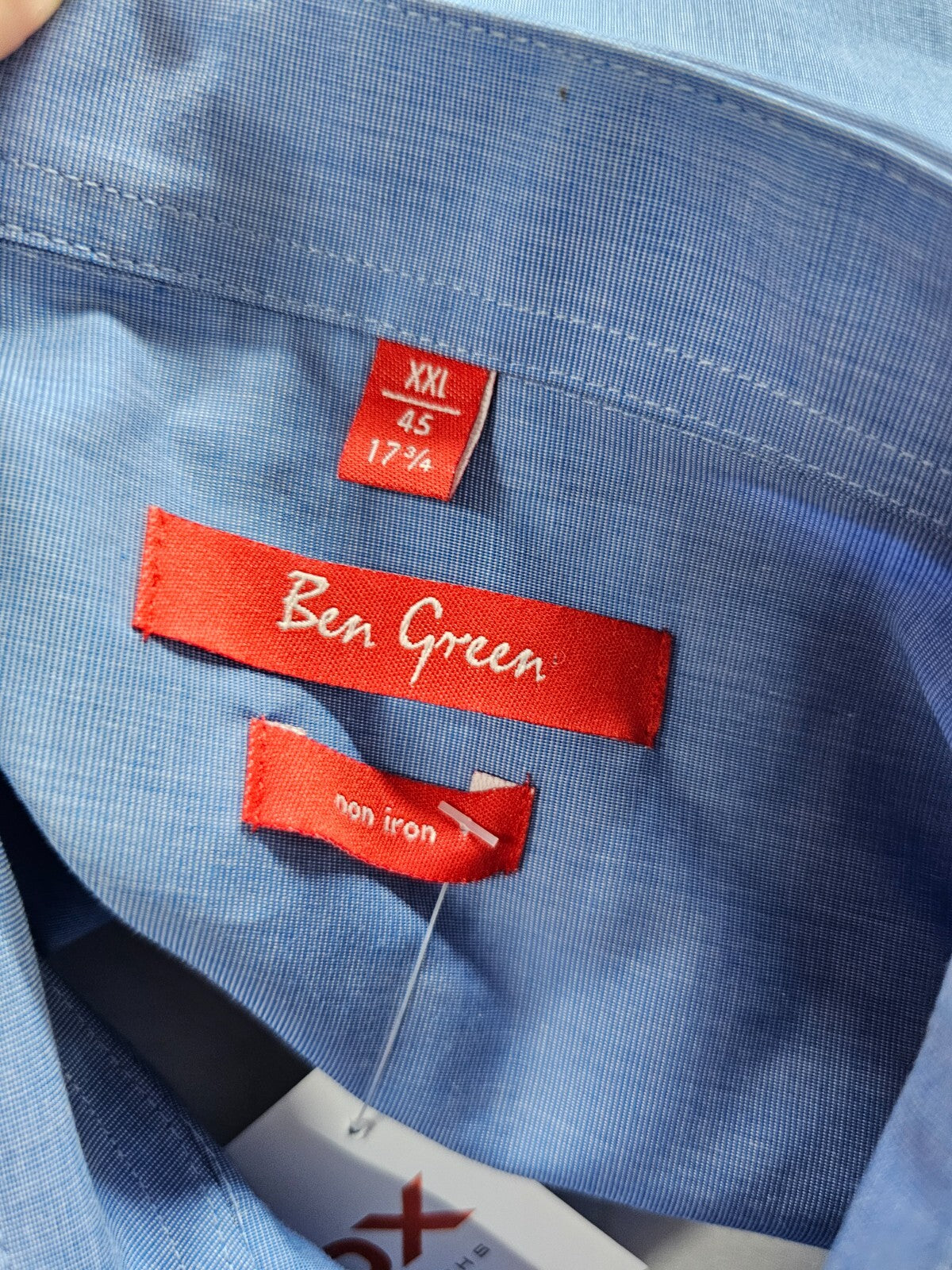 EK5804 Herren Hemd von Ben Green, blau, Gr. XXL5