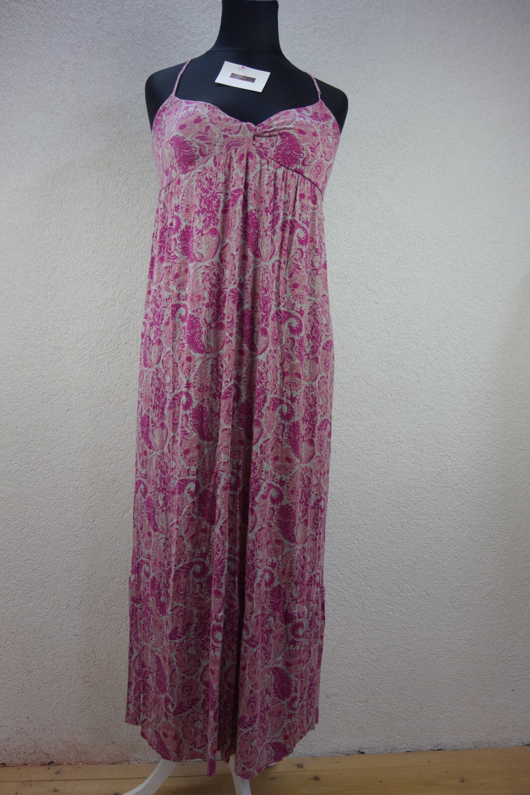 EK1354 Damen Kleid von Mauiwowie, rosa pink gemustert, Gr. XL0