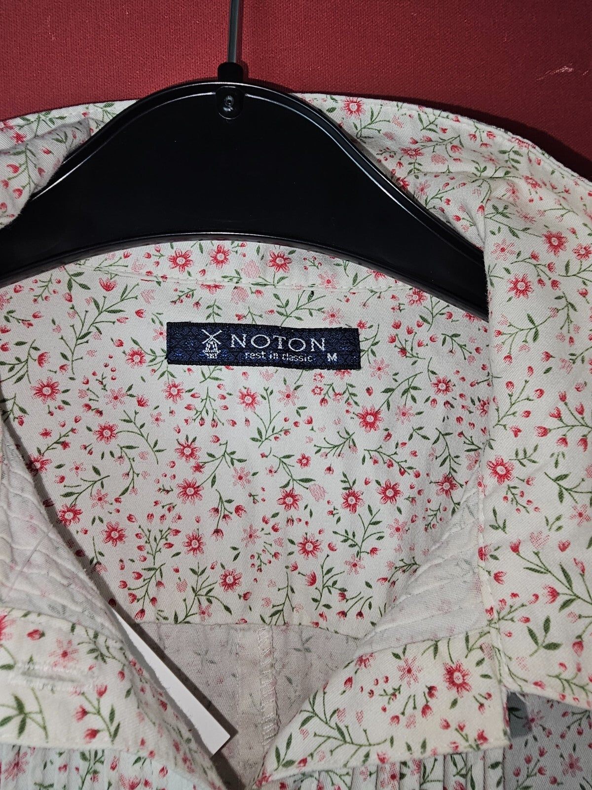 EK6420 Damen kleid von Noton, weiß-rosa, Gr.M2