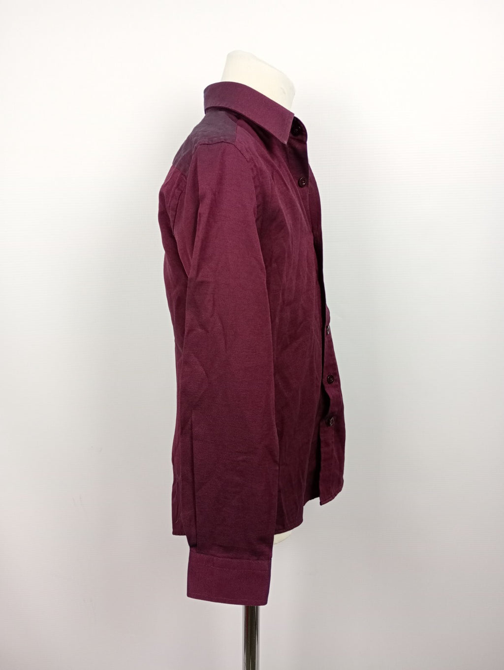 EK5312 Jungen Hemd von G.O.L. Boys, weinrot, Gr. 1348
