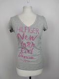 EK1269 Damen T-Shirt von Hilfiger, grau, gr. S0