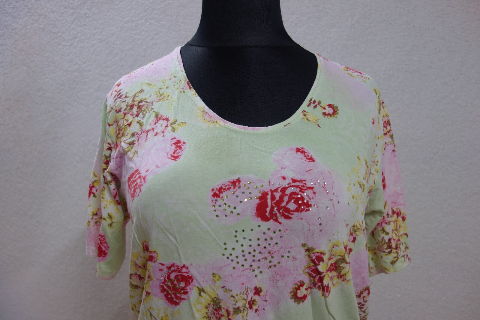 EK2715 Damen T-Shirt von Sonia Rykiel, Blumenmuster, Gr. 501