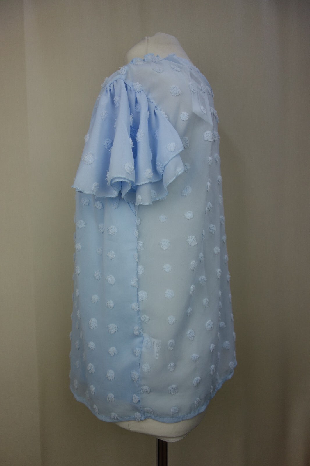 EK3926 Hellblaue Bluse von Shein in L4