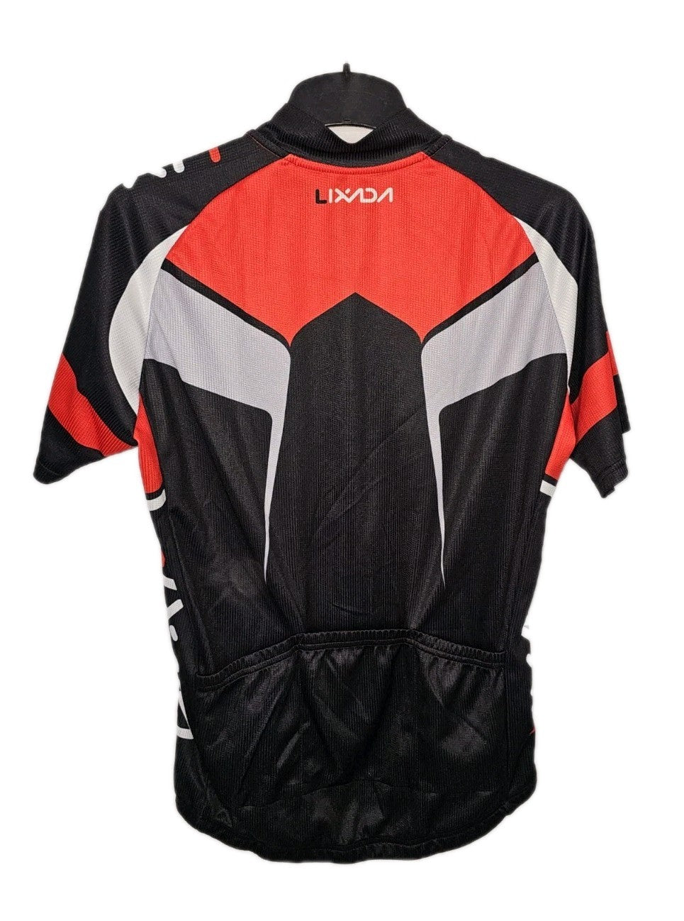 EK3010 Herren Rad Trikotjacke von Lixada, Rot/Schwarz, Gr. M4
