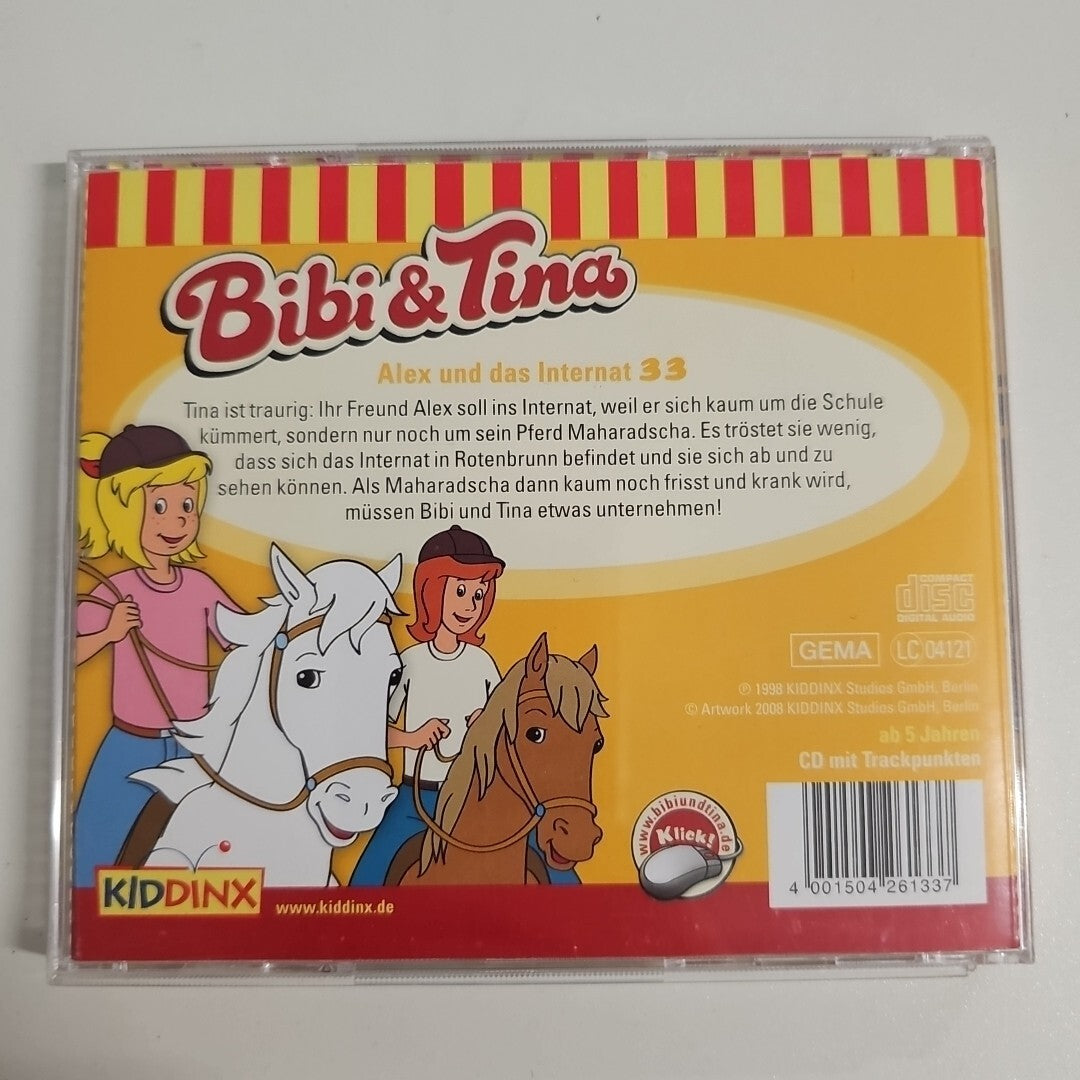 EB2217 CD Hörspiel - Bibi & Tina - Folge 33 - Alex und das Internat1