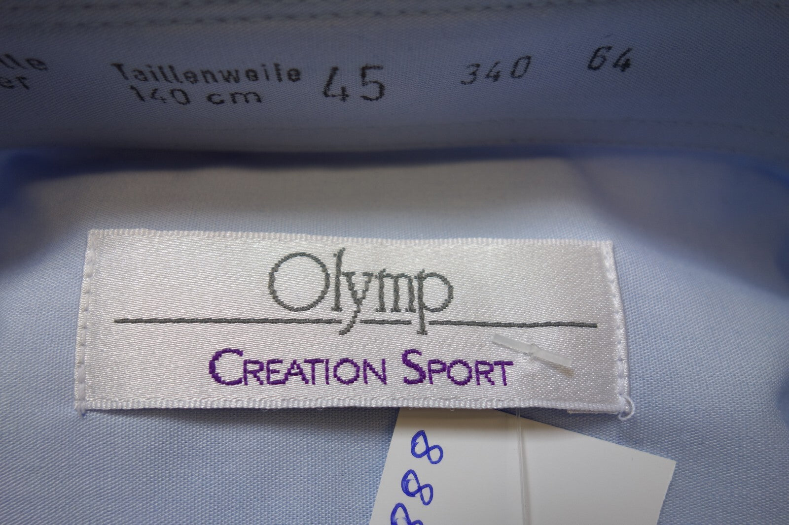 EK1888 Herren Hemd von Olymp, hellblau, 2XL5